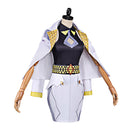Cosplay Costume Domina OW Fullset White Women Halloween Carnival Party Outfits