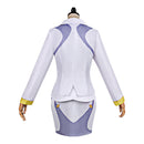 Cosplay Costume Domina OW Fullset White Women Halloween Carnival Party Outfits