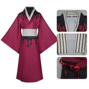 Cosplay Costume Douma Red Kimono Design Men Halloween Carnival Party Outfits