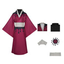 Cosplay Costume Douma Red Kimono Design Men Halloween Carnival Party Outfits
