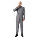 Cosplay Costume Dr. Evil Austin Powers Suit Set Gray Men Halloween Carnival Party Outfits