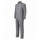 Cosplay Costume Dr. Evil Austin Powers Suit Set Gray Men Halloween Carnival Party Outfits