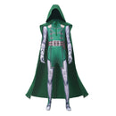 Cosplay Costume Dr.Doom Zentai Spandex Jumpsuit Version Green Men Halloween Carnival Party Outfits