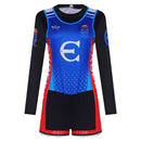 Cosplay Costume East Coast Prep School Crew Girl (2026) Sportwear Suit Blue Women Halloween Carnival Party Outfits