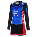 Cosplay Costume East Coast Prep School Crew Girl (2026) Sportwear Suit Blue Women Halloween Carnival Party Outfits