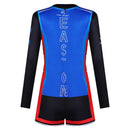 Cosplay Costume East Coast Prep School Crew Girl (2026) Sportwear Suit Blue Women Halloween Carnival Party Outfits