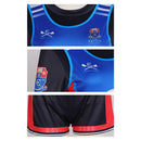 Cosplay Costume East Coast Prep School Crew Girl (2026) Sportwear Suit Blue Women Halloween Carnival Party Outfits
