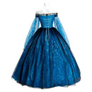 Cosplay Costume Elizabeth Lavenza Frankenstein (2025) Renaissance Gown Dress Blue Women Halloween Carnival Party Outfits
