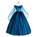 Cosplay Costume Elizabeth Lavenza Frankenstein (2025) Renaissance Gown Dress Blue Women Halloween Carnival Party Outfits