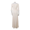 Cosplay Costume Elizabeth Swann Pirate Inner Dress White Halloween Carnival Party Outfits