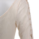 Cosplay Costume Elizabeth Swann Pirate Inner Dress White Halloween Carnival Party Outfits