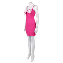 Cosplay Costume Elle Woods Elle Season 1 Silm Dress Pink Women Halloween Carnival Party Outfits