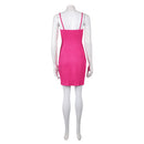 Cosplay Costume Elle Woods Elle Season 1 Silm Dress Pink Women Halloween Carnival Party Outfits