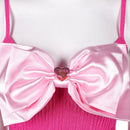 Cosplay Costume Elle Woods Elle Season 1 Silm Dress Pink Women Halloween Carnival Party Outfits