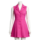 Cosplay Costume Elle Woods Legally Blonde Unifrom Dress Pink Women Halloween Carnival Party Outfits