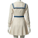 Cosplay Costume Enola Enola Holmes 3 (2026) Sailor Skirt White Women Halloween Carnival Party Outfits