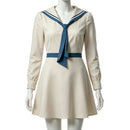 Cosplay Costume Enola Enola Holmes 3 (2026) Sailor Skirt White Women Halloween Carnival Party Outfits