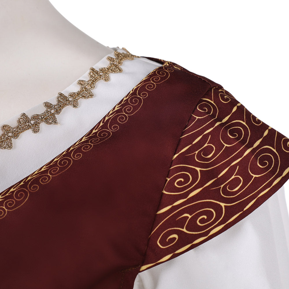 Cosplay Costume Eowyn The Lord of The Ring Shield Maiden Renaissance Dress Halloween Carnival Party Outfits