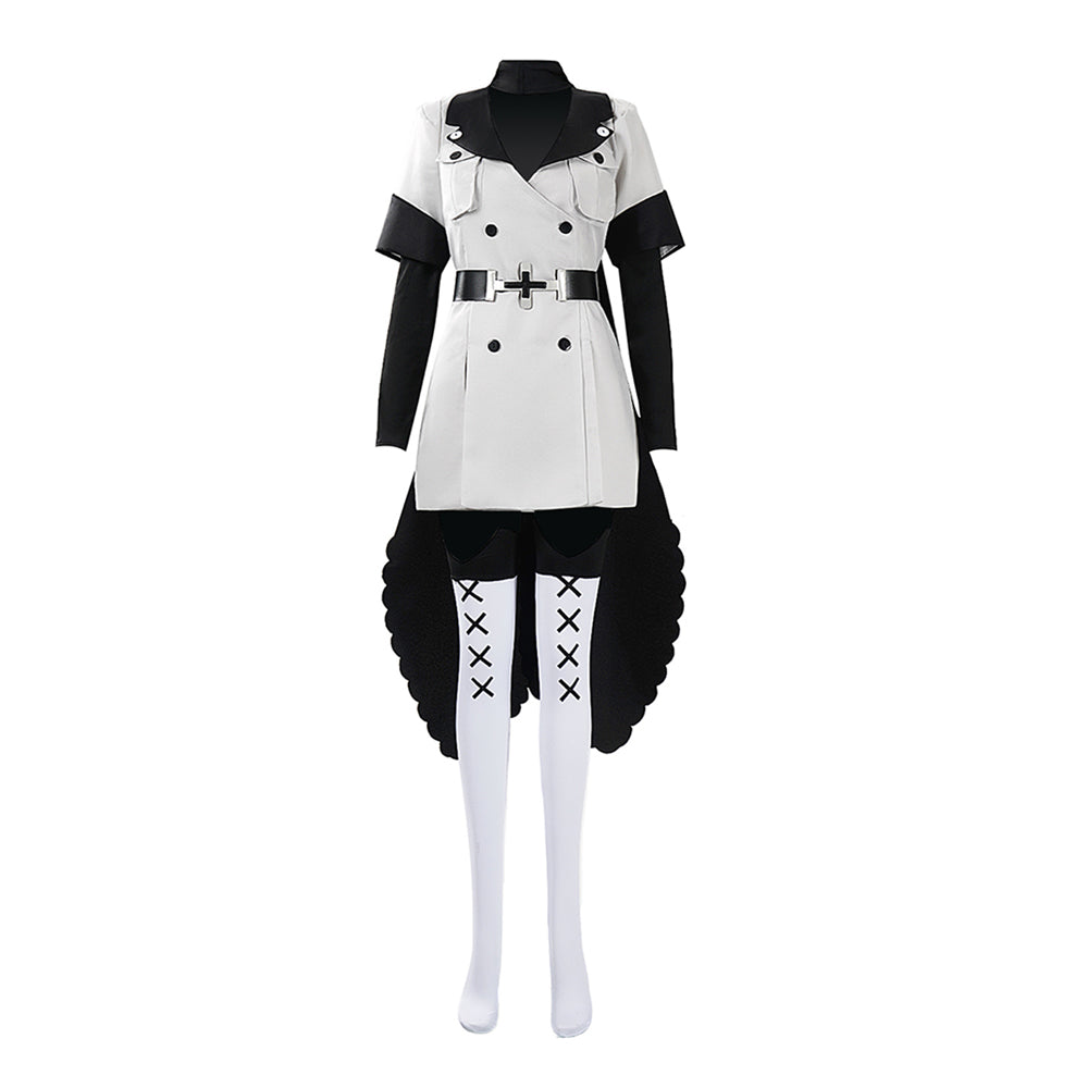 Cosplay Costume Esdeath Fullset Budget Friendly White Women Halloween Carnival Party Outfits