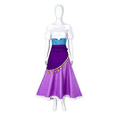 Cosplay Costume Esmeralda Dress Purple Women Halloween Carnival Party Outfits