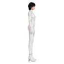 Cosplay Costume Eve Stellar Blade: Blood Rain Jumpsuit Cloak Set Black Women Halloween Carnival Party Outfits