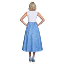 Cosplay Costume Fairy Godmother Fullset Dress Blue Women Halloween Carnival Party Outfits