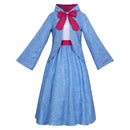 Cosplay Costume Fairy Godmother Fullset Dress Blue Women Halloween Carnival Party Outfits