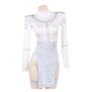 Cosplay Costume Female Viltrumite Invincible Season 4 Vilturm Empire Sexy Slim Top White Women Halloween Carnival Party Outfits