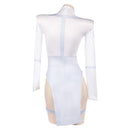 Cosplay Costume Female Viltrumite Invincible Season 4 Vilturm Empire Sexy Slim Top White Women Halloween Carnival Party Outfits