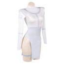Cosplay Costume Female Viltrumite Invincible Season 4 Vilturm Empire Sexy Slim Top White Women Halloween Carnival Party Outfits