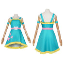 Cosplay Costume Fluttershy My Little Pony (2026) Dress Blue Women Halloween Carnival Party Outfits