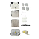 Cosplay Costume Follo Tunito Gris Rubion Gachiakuta Supporter Uniform Fullset Gray Men Halloween Carnival Party Outfits