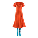 Cosplay Costume Frankenstein's Bride The Bride! 2026 Fullset Dress Orange Women Halloween Carnival Party Outfits