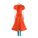 Cosplay Costume Frankenstein's Bride The Bride! 2026 Fullset Dress Orange Women Halloween Carnival Party Outfits