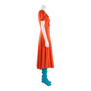Cosplay Costume Frankenstein's Bride The Bride! 2026 Fullset Dress Orange Women Halloween Carnival Party Outfits