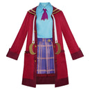 Cosplay Costume Freya Roco Kingdom: World Fullset Red Women Halloween Carnival Party Outfits