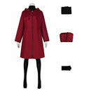Cosplay Costume Gabby Daemons of the Shadow Realm Coat Set Red Women Halloween Carnival Party Outfits