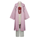 Cosplay Costume Gen Asagiri Dr.Stone Fullset Pink Women Halloween Carnival Party Outfits