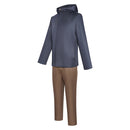 Cosplay Costume Hakari Kinji Season 3 Hoodie Pants Set Gray Women Halloween Carnival Party Outfits