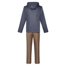 Cosplay Costume Hakari Kinji Season 3 Hoodie Pants Set Gray Women Halloween Carnival Party Outfits