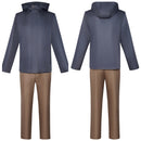 Cosplay Costume Hakari Kinji Season 3 Hoodie Pants Set Gray Women Halloween Carnival Party Outfits