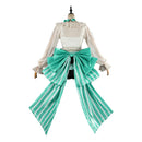Cosplay Costume Haruka Arknights Vernal Voyage Top Skirt Fullset Green Women Halloween Carnival Party Outfits