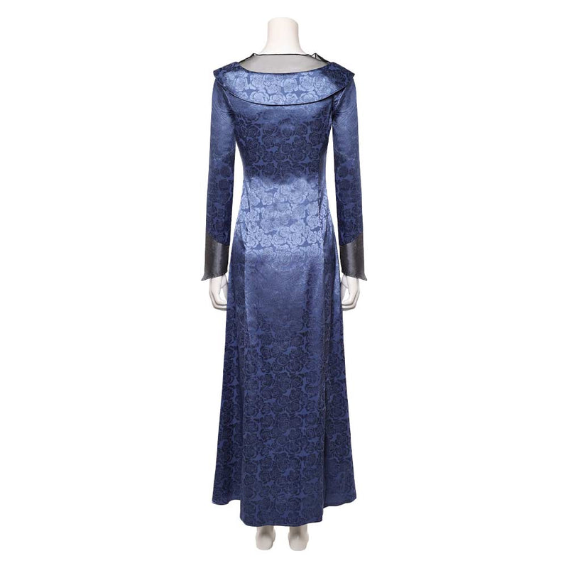 Cosplay Costume Helaena Targaryen House of the Dragon Season 3 Dress Blue Women Halloween Carnival Party Outfits