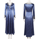 Cosplay Costume Helaena Targaryen House of the Dragon Season 3 Dress Blue Women Halloween Carnival Party Outfits