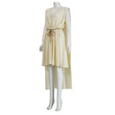 Cosplay Costume Helen The Odyssey (2026) Dress Beige Women Halloween Carnival Party Outfits