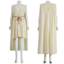 Cosplay Costume Helen The Odyssey (2026) Dress Beige Women Halloween Carnival Party Outfits