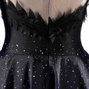 Cosplay Costume Hikaru Kamisaki Medalist Skating Skirt Fullset Black Women Halloween Carnival Party Outfits