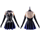 Cosplay Costume Hikaru Kamisaki Medalist Skating Skirt Fullset Black Women Halloween Carnival Party Outfits