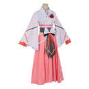 Cosplay Costume Hinagiku Kayo Agents of the Four Seasons: Dance of Spring Kimono Set Pink Men Halloween Carnival Party Outfits