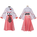 Cosplay Costume Hinagiku Kayo Agents of the Four Seasons: Dance of Spring Kimono Set Pink Men Halloween Carnival Party Outfits